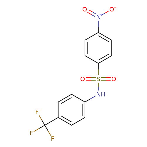 4-Nitro-N-[4-(trifluoromethyl)phenyl]benzenesulfonamide