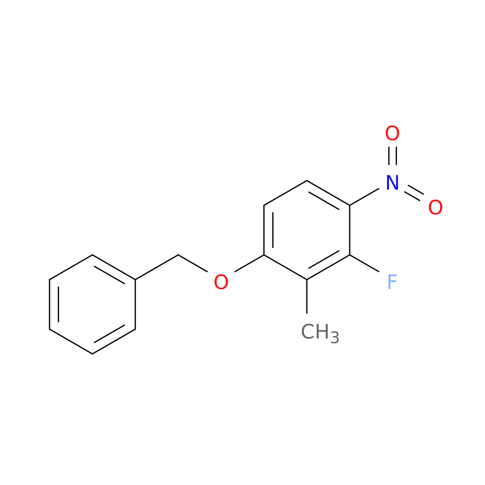 1-(Benzyloxy)-3-fluoro-2-methyl-4-nitrobenzene