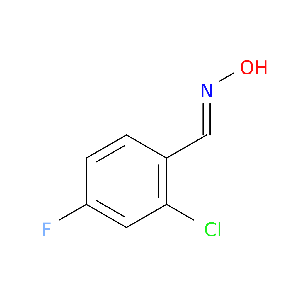 Benzaldehyde, 2-chloro-4-fluoro-, oxime