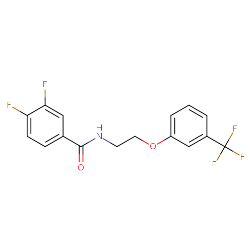 3,4-difluoro-N-{2-[3-(trifluoromethyl)phenoxy]ethyl}benzamide