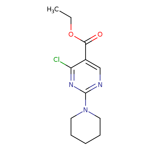 Ethyl 4-chloro-2-(piperidin-1-yl)pyrimidine-5-carboxylate