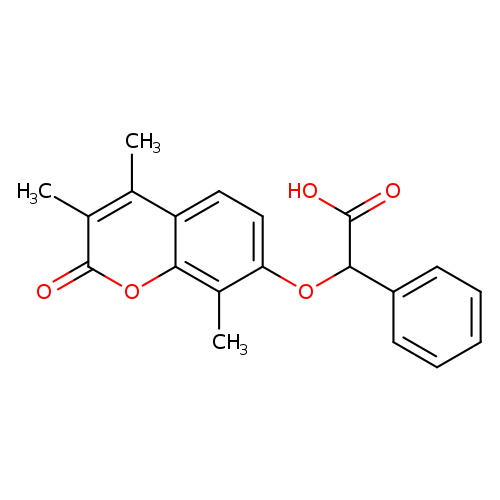 phenyl[(3,4,8-trimethyl-2-oxo-2H-chromen-7-yl)oxy]acetic acid