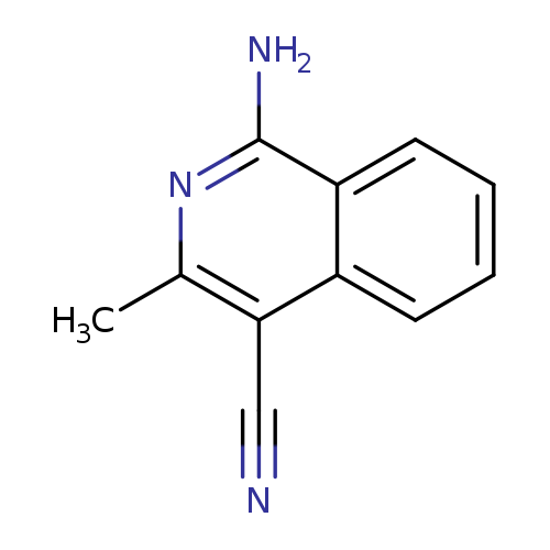 4-Isoquinolinecarbonitrile, 1-amino-3-methyl-