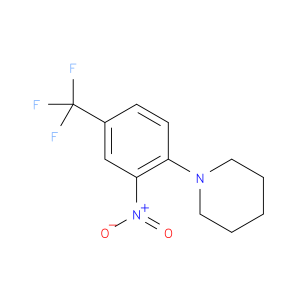 1-[2-Nitro-4-(trifluoromethyl)phenyl]piperidine