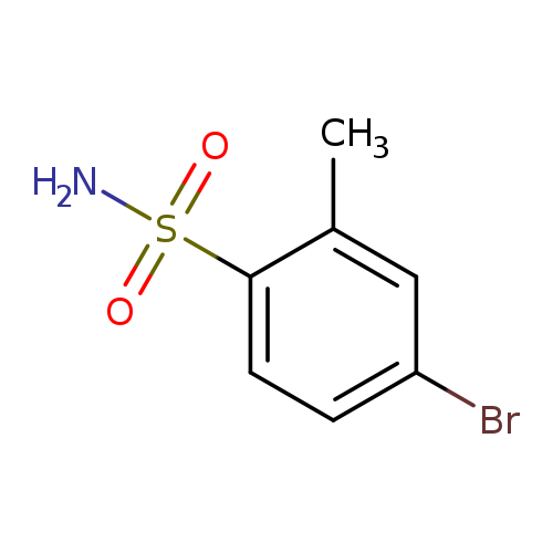 Benzenesulfonamide, 4-bromo-2-methyl-