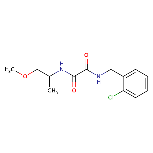 N'-[(2-chlorophenyl)methyl]-N-(1-methoxypropan-2-yl)ethanediamide