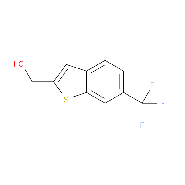 [6-(Trifluoromethyl)-1-benzothiophen-2-yl]methanol