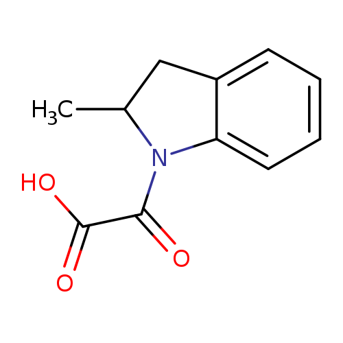 (2-Methyl-2,3-dihydro-1h-indol-1-yl)(oxo)acetic acid