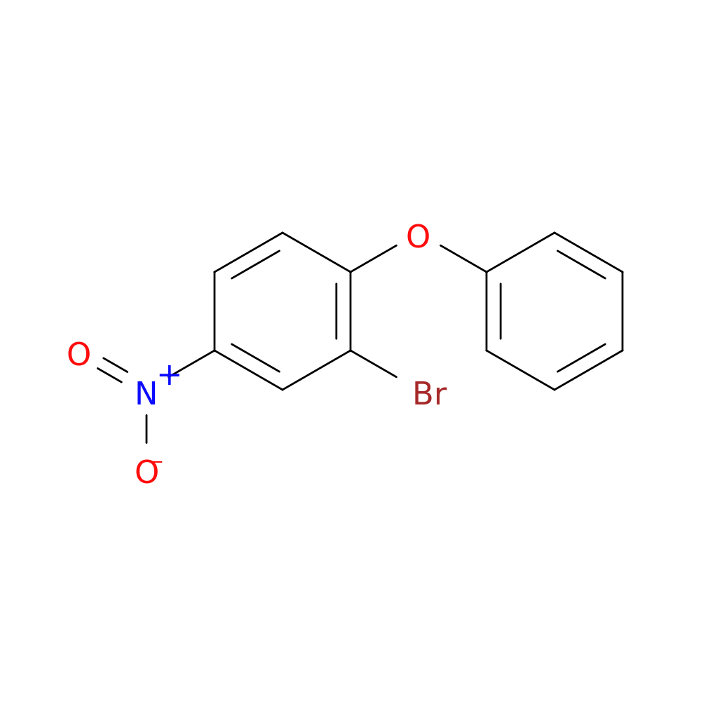 2-Bromo-4-nitro-1-phenoxybenzene