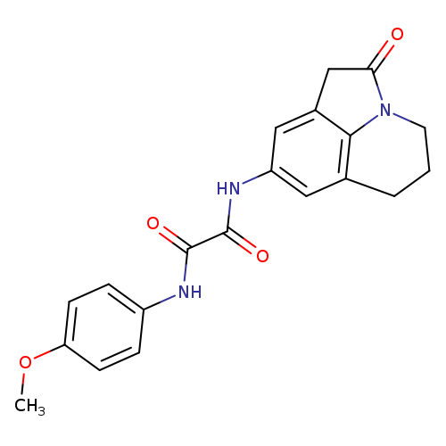 N'-(4-methoxyphenyl)-N-{2-oxo-1-azatricyclo[6.3.1.0^{4,12}]dodeca-4,6,8(12)-trien-6-yl}ethanediamide