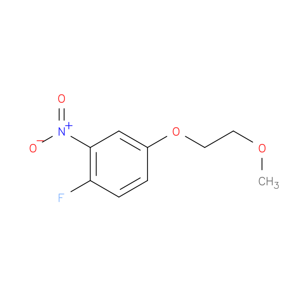 1-fluoro-4-(2-methoxyethoxy)-2-nitrobenzene