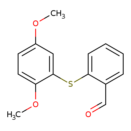 2-(2,5-Dimethoxyphenylthio)benzaldehyde