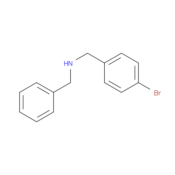 benzyl[(4-bromophenyl)methyl]amine