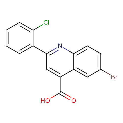 6-Bromo-2-(2-chlorophenyl)quinoline-4-carboxylic acid