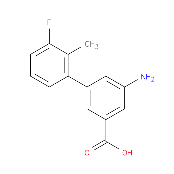 3-Amino-5-(3-fluoro-2-methylphenyl)benzoic acid