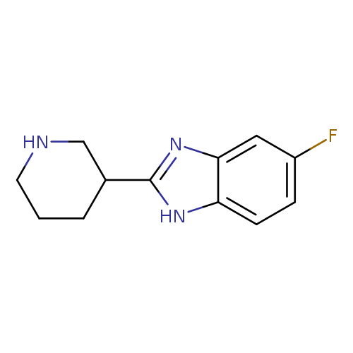 5-Fluoro-2-piperidin-3-yl-1h-benzimidazole dihydrochloride