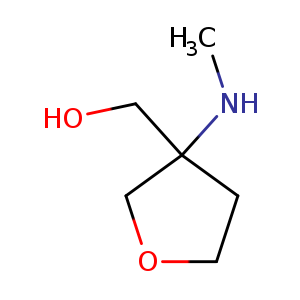 [3-(methylamino)oxolan-3-yl]methanol