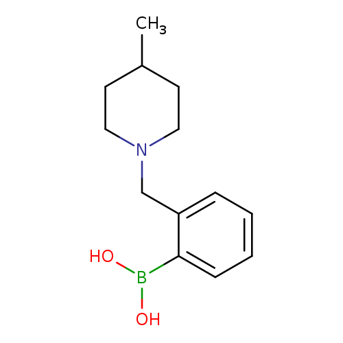 2-((4-Methylpiperidin-1-yl)methyl)phenylboronic acid