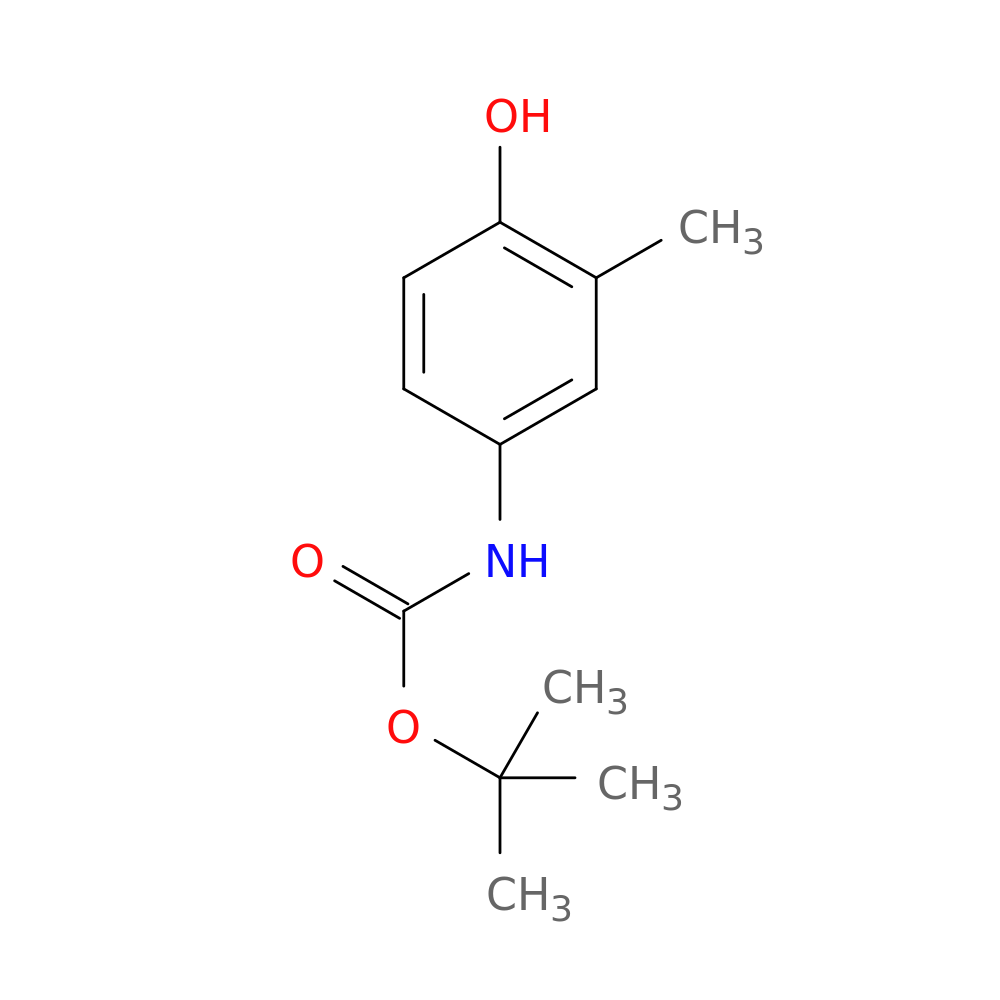 tert-Butyl (4-hydroxy-3-methylphenyl)carbamate