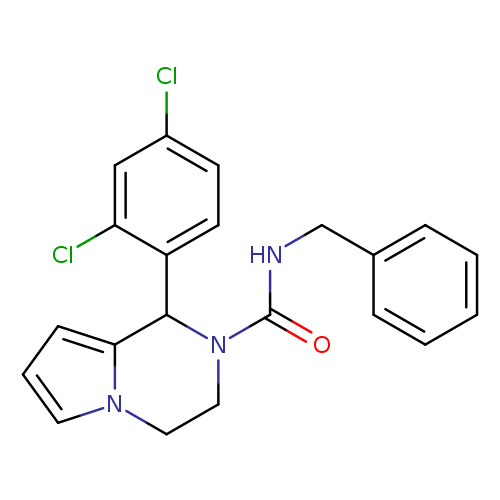 N-benzyl-1-(2,4-dichlorophenyl)-1H,2H,3H,4H-pyrrolo[1,2-a]pyrazine-2-carboxamide