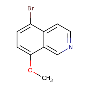 Isoquinoline, 5-bromo-8-methoxy-