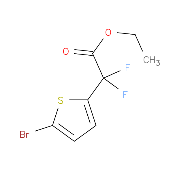 Ethyl 2-(5-bromothiophen-2-yl)-2,2-difluoroacetate