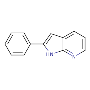 1H-Pyrrolo[2,3-b]pyridine, 2-phenyl-