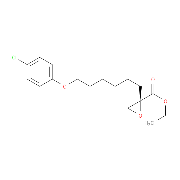 (R)-Ethyl 2-(6-(4-chlorophenoxy)hexyl)oxirane-2-carboxylate