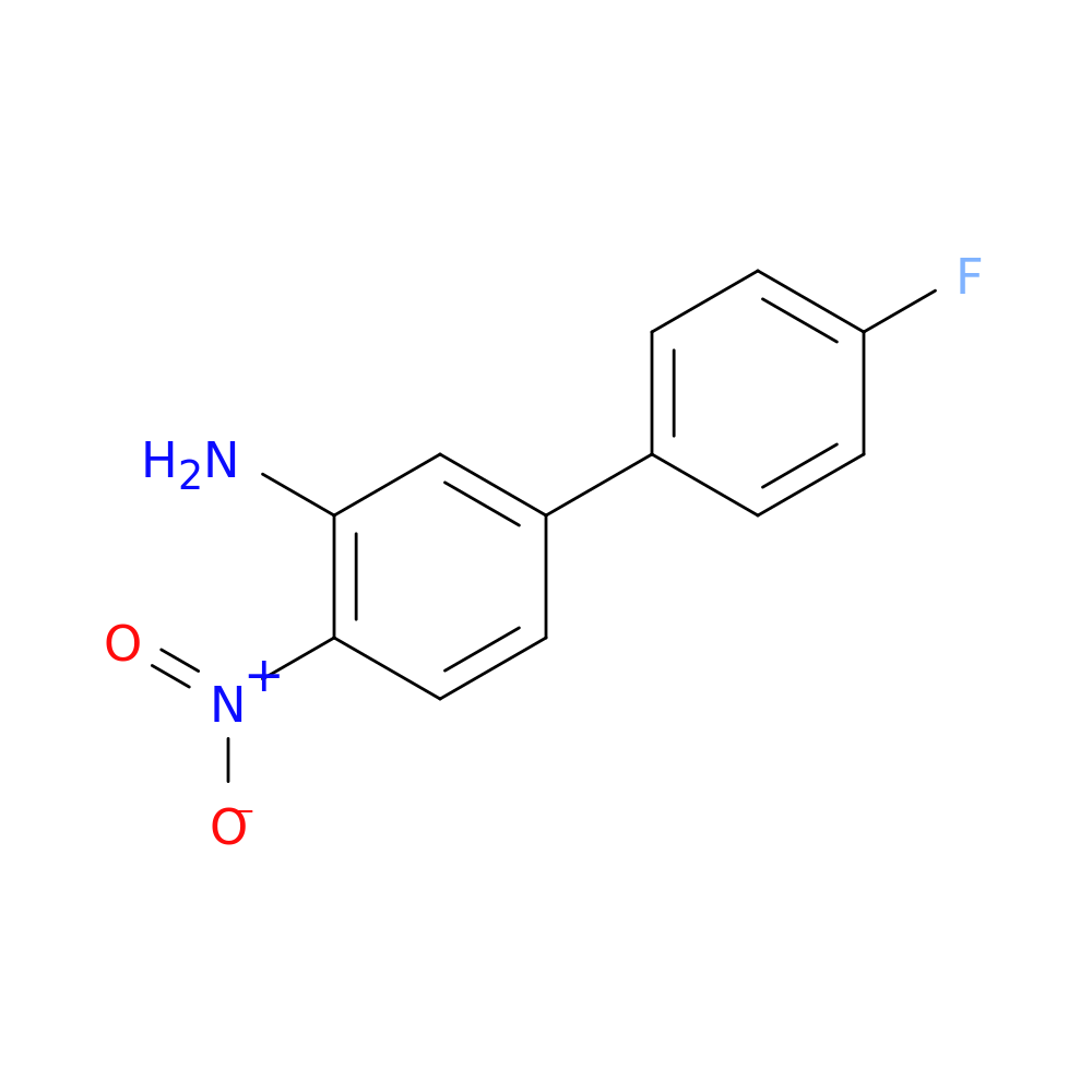 [1,1'-Biphenyl]-3-amine, 4'-fluoro-4-nitro-