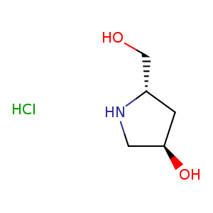 (3R,5S)-5-Hydroxymethyl-3-pyrrolidinol HCl