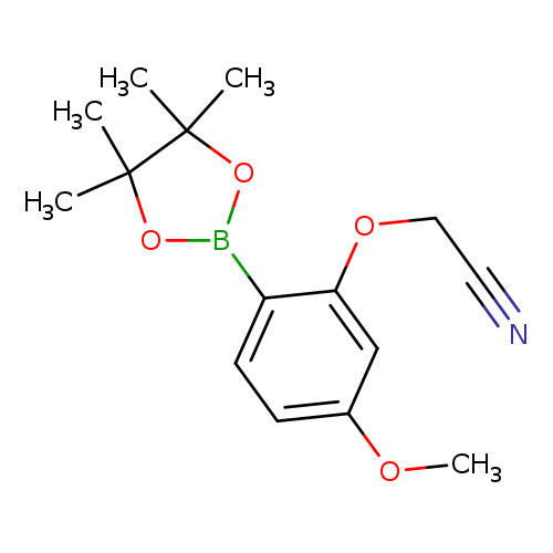 (2-Cyanomethoxy)-4-methoxyphenylboronic acid, pinacol ester