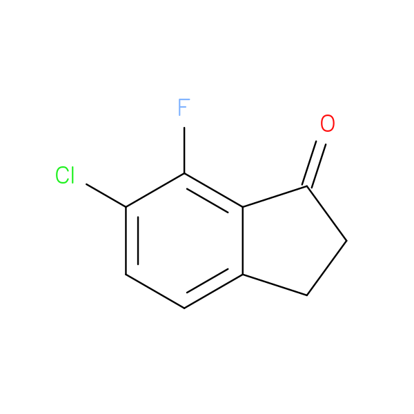 6-Chloro-7-fluoro-2,3-dihydro-1H-inden-1-one