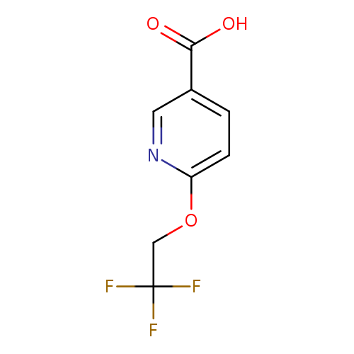 3-Pyridinecarboxylic acid, 6-(2,2,2-trifluoroethoxy)-