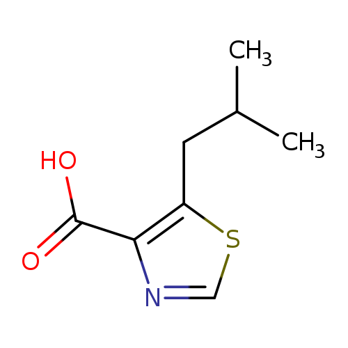 5-isobutyl-1,3-thiazole-4-carboxylic acid