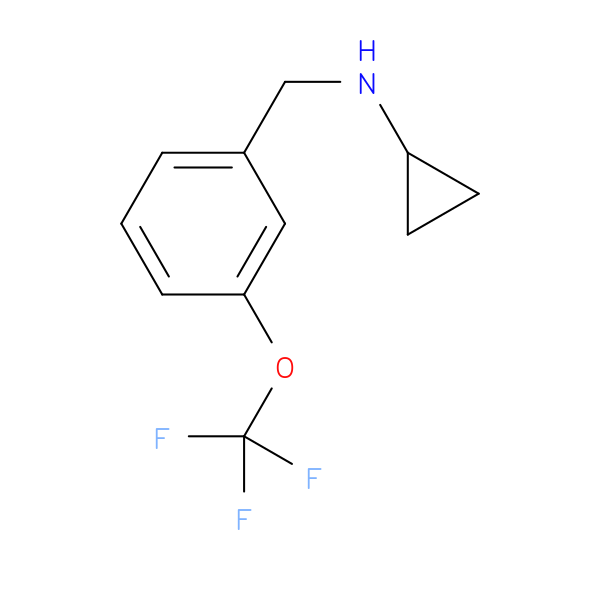 N-{[3-(Trifluoromethoxy)phenyl]methyl}cyclopropanamine