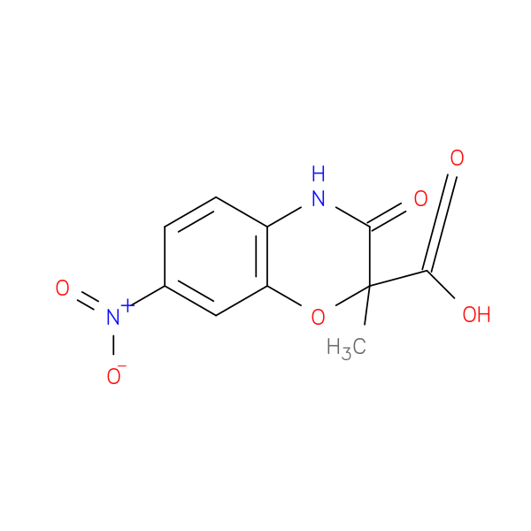 2-Methyl-7-nitro-3-oxo-3,4-dihydro-2H-benzo[b][1,4]oxazine-2-carboxylic acid