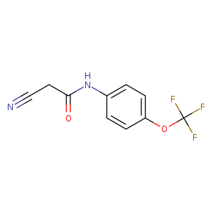 Acetamide, 2-cyano-N-[4-(trifluoromethoxy)phenyl]-