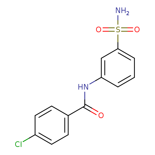 4-chloro-N-(3-sulfamoylphenyl)benzamide