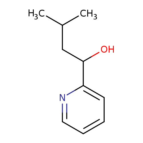 3-methyl-1-(pyridin-2-yl)butan-1-ol