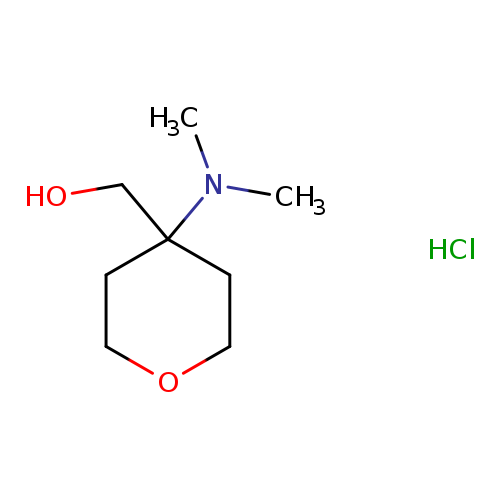 [4-(dimethylamino)oxan-4-yl]methanolhydrochloride