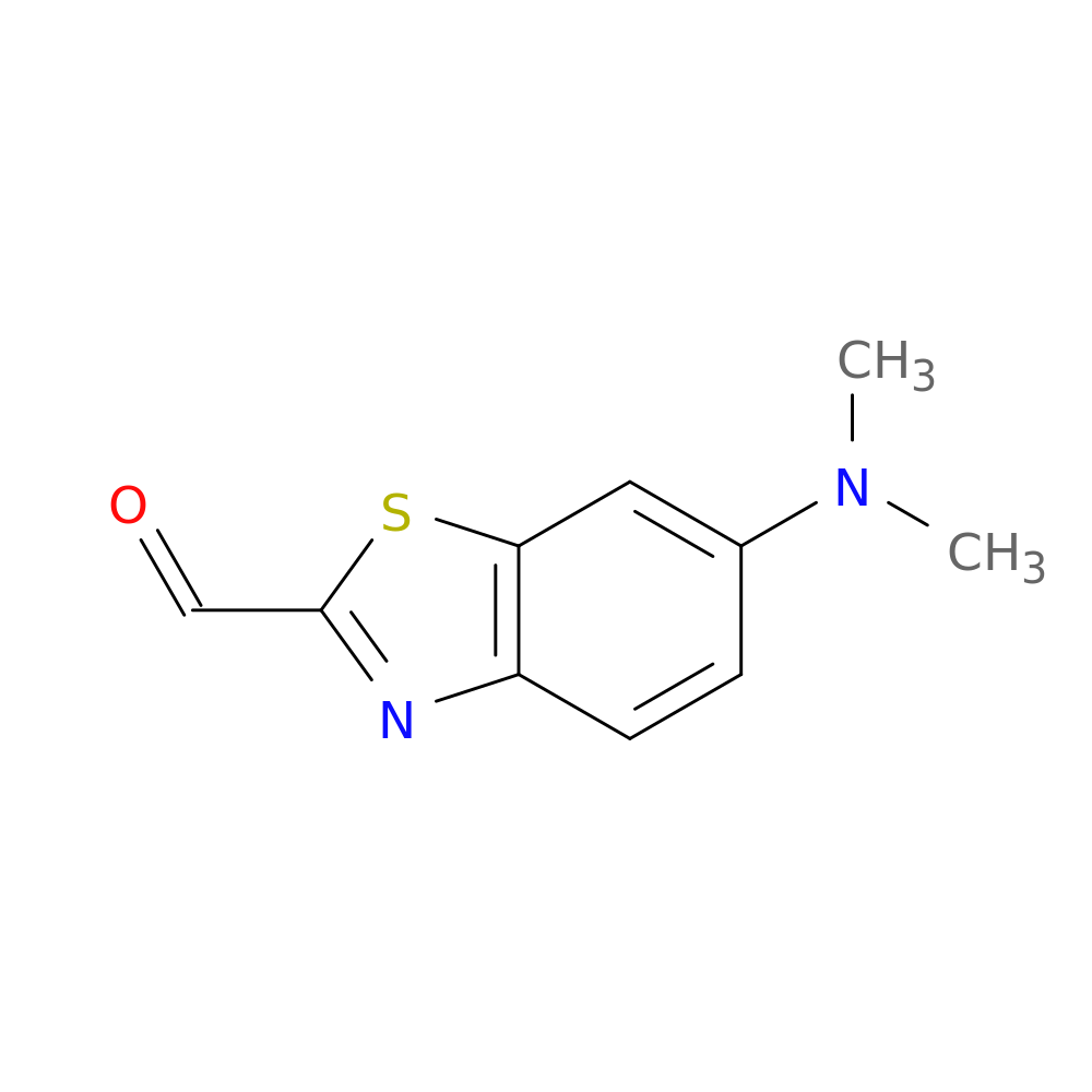 6-(dimethylamino)-1,3-benzothiazole-2-carbaldehyde