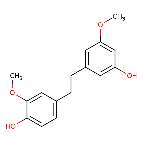 Phenol, 4-[2-(3-hydroxy-5-methoxyphenyl)ethyl]-2-methoxy-