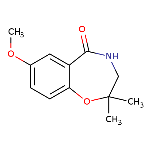 7-methoxy-2,2-dimethyl-2,3,4,5-tetrahydro-1,4-benzoxazepin-5-one