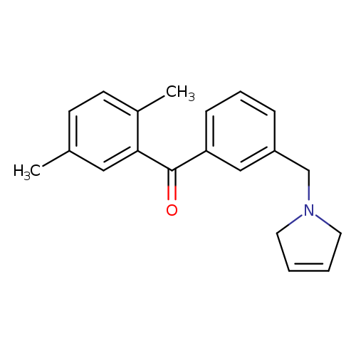 (3-((2,5-Dihydro-1H-pyrrol-1-yl)methyl)phenyl)(2,5-dimethylphenyl)methanone