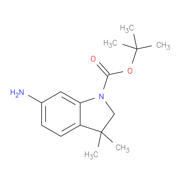 1-Boc-6-amino-3,3-dimethyl-2,3-dihydro-indole