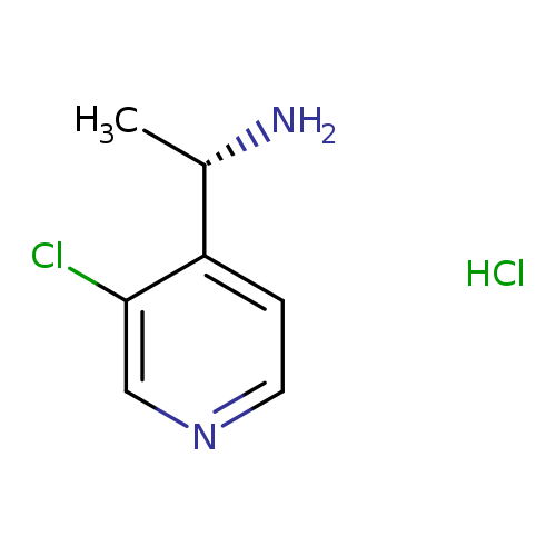 (1S)-1-(3-chloropyridin-4-yl)ethan-1-amine hydrochloride