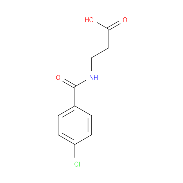 3-[(4-chlorophenyl)formamido]propanoic acid