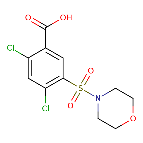2,4-Dichloro-5-(morpholinosulfonyl)benzoic acid