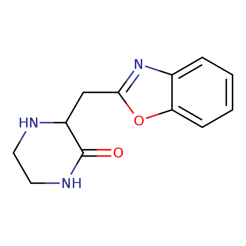 3-(1,3-benzoxazol-2-ylmethyl)piperazin-2-one