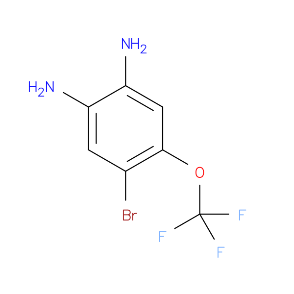 4-Bromo-5-(trifluoromethoxy)-1,2-phenylenediamine